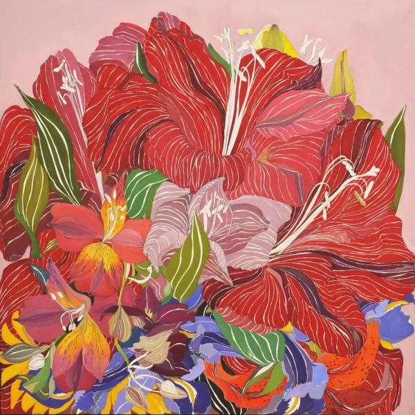 Helen Lucas Bouquet Paintings